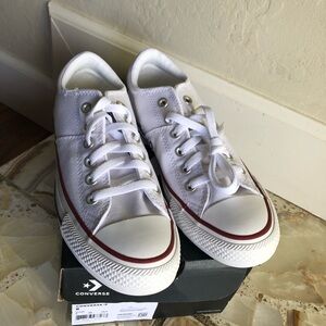 Converse White Low-Top Sneakers